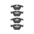 Front Brake Pads For Bmw 525i 525xi 530xi 2006 2007 Electronic Pad Wear Sensor 0 75 In Thickness 6 11 Width Series 4000 