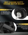 Ocpty Engine Motor And Trans Mount Compatible With 2012-2017 For Hyundai Accent 2011-2016 Elantra 2014 Coupe A71047 1pcs