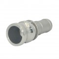 Megairon Stainless Steel 316 Hose Barb Fitting 1 Type E Trash Pump Adapter Male Camlock Type Cam And Groove