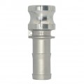 Megairon Stainless Steel 316 Hose Barb Fitting 1 Type E Trash Pump Adapter Male Camlock Type Cam And Groove