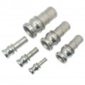 Megairon Stainless Steel 316 Hose Barb Fitting 1 Type E Trash Pump Adapter Male Camlock Type Cam And Groove