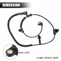 X Autohaux Front Left Or Right Abs Wheel Speed Sensor No Fl3z2c204a Jl3z2c204a For Ford F-150 2015-2017