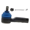 Tie Rod End For 1996 1997 1998 1999 Infiniti I30 Sintered Metal Bearing Threaded Stud Greaseable Castle Nut And Cotter Pin 