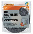 Frost King S258 17h Felt Weather-strip 5 8-inch By 3 16-inch 17-feet Grey 