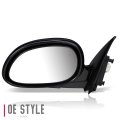 Ho1320108 Factory Style Driver Left Side Mirror Manual Folding Power Adjust Compatible With Honda Civic 92-95 Paint To Match