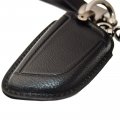 Leather Key Fob Cover Withchain And Hook For Bmw 1 2 3 4 5 6 7 M Series X1 X2 X3 X5 X6 Z4 4 Button Smart Key Case Black 2015 To