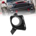 Fog Lamp Bezel Light Grille Cover Oem Left 51117283347 Right 51117283348 Foglight Trim Replacement For R55 R56 R57 R58 R59 Lci