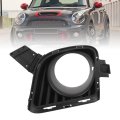 Fog Lamp Bezel Light Grille Cover Oem Left 51117283347 Right 51117283348 Foglight Trim Replacement For R55 R56 R57 R58 R59 Lci