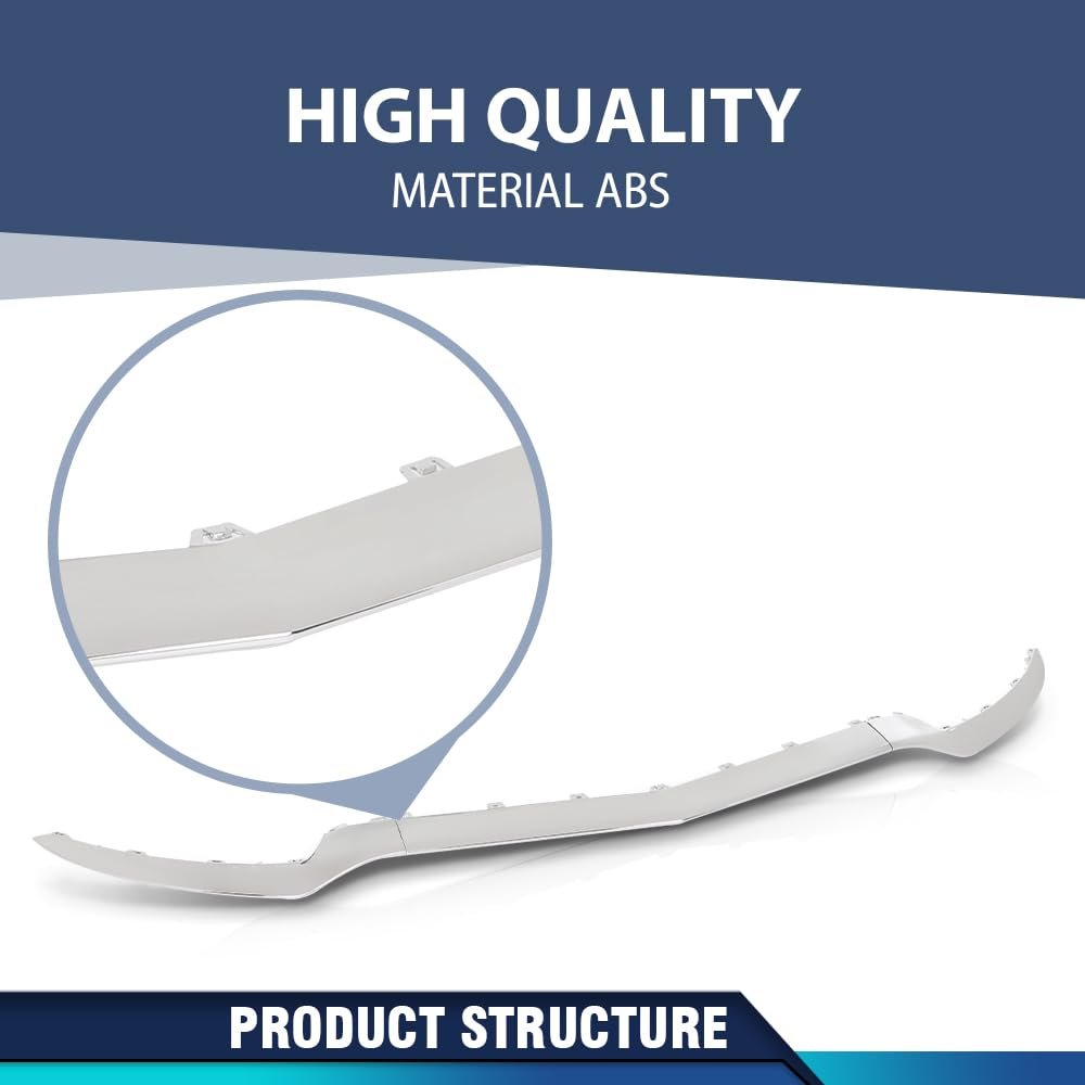 Front Bumper Molding Trim 3pcs For Benz W207 E-class E350 E400 E550 2014 2015 2016 2017 A2078850774 A2078850874 A2078850974