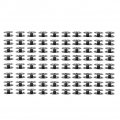 Fsfy 80pcs 45785 Metal Bobbins For Sewing Machine Craft Replacement Singer Featherweight 221 301