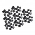 Fsfy 80pcs 45785 Metal Bobbins For Sewing Machine Craft Replacement Singer Featherweight 221 301