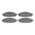 Disc Brake Pads For Mercury Marauder 2003 2004 Semi Metallic Friction 0 65 Inner Thickness 2 42 In Outer Height Front Position