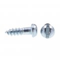 Prime-line Wood Screws Round Head Slotted Drive 6 X 1 2 In Zinc Plated Steel 50 Pack