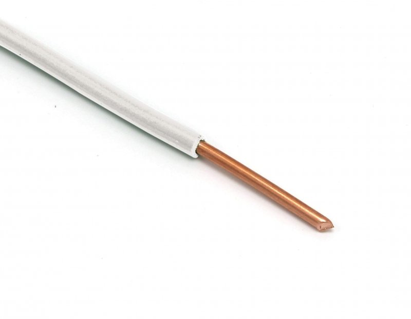 10 Feet 3 Meter Insulated Solid Copper Thhn Thwn Wire Awg Is Residential Commerical Industrial Grounding Electrical Rated For