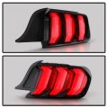 Acanii For 2018-2021 Ford Mustang W O Chrome Stripe Led Sequential Signal Tail Lights Brake Lamps Right Passenger Side