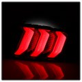Acanii For 2018-2021 Ford Mustang W O Chrome Stripe Led Sequential Signal Tail Lights Brake Lamps Right Passenger Side