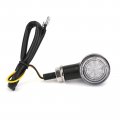 Topteng Pair Turn Signal Indicator Light Universal Small Bullet Motorcycle Blinker Lights