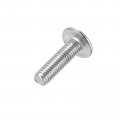 Uxcell Flanged Button Head Socket Cap Screws M6 22mm Hex Drive 304 Stainless Steel Fasteners Bolts Fully Threaded Machine Screw