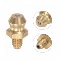 Uxcell Brass Straight Grease Fitting M4 X 0 7mm Thread Hydraulic Accessories 10pcs