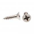 Wood Screws Flat Head Phillips Drive 10 X 0 75 In Grade 18 8 Stainless Steel 25 Pack Model Number