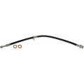 Brake Hydraulic Hose For Honda Accord 2008 2009 2010 2011 2012 Stamped Steel Bracket 19 25 In Axis 1 Length Black Flexible 