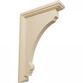 Ekena Millwork Bktw02x08xtmrw Extra Large Thompson Wood Brackets 2 1 2 W X 8 D 12 H Rubberwood 