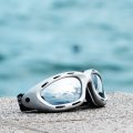 Jettribe Classic Silver Floating Frame Goggles Smoke Tint Vented Lens Pwc Jetski Racing 