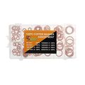 120 Piece Metric Solid Copper Crush Washer Kit Bulk Shop Set Replacement M6-20 Id 