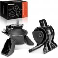 A-premium Engine Motor Mount And Transmission Kit Compatible With Hyundai Sonata 2006 2007 2008 2 4l Automatic 2-pc Set Replace