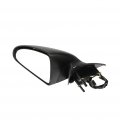 Ocpty Black Driver Side View Mirror Textured With Power Adjustment Manual Folding Compatible For 2005-2010 Pontiac G6 15278129