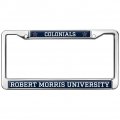 Robert Morris University Mascot Full Size Standard License Plate Metal Frame 
