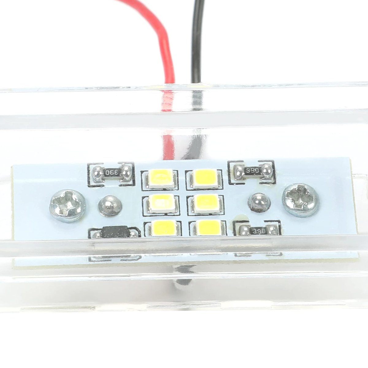 Hecasa Roll Pan License Plate Led Light Tag For Rollpan Universal
