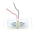 Hecasa Roll Pan License Plate Led Light Tag For Rollpan Universal
