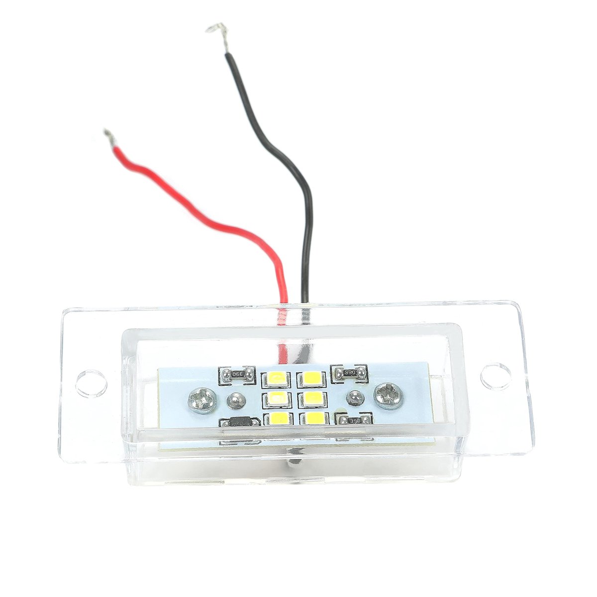 Hecasa Roll Pan License Plate Led Light Tag For Rollpan Universal