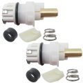 Rp25513 Faucet Stem Replacement For Delta Two Handle Repair Kit W Rp24096 Cartridge Rp4993 Seat And Spring Rp24097 Turn Stop1