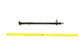 Polaris Atv Steering Post Medium Gloss Black Genuine Oem Part 0454889-067 Qty 1