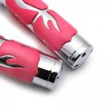 Flame Hand Grip For Kawasaki Drifer Nomad Classic 800 1500 1600 Vulcan 2000 Pink B01c0ssiq2