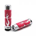 Hongk- Flame Hand Grip Compatible With Kawasaki Drifer Nomad Classic 800 1500 1600 Vulcan 2000 Pink B01c0ssiq2