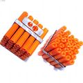 Expandet Screw Anchors 3 8 In X 2-1 2 Fluted Vinyl Hollow Wall Orange 100 Piece Set 