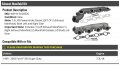 Exhaust Manifold Set 2 Piece Compatible With 1999-2003 Ford F-350 Super Duty 7 3l V8 Diesel