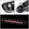 Dna Motoring 3bl-gmc07-3d-t5-led-bk Black Housing Pulsating Line 3d Led Third Tail Brake Light For 07-13 Sierra Silverado 1500 
