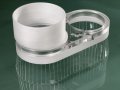 Clear Dust Shoe For Router Engraving Milling Machine Boot Collector 4 Vacuum Porta 100mm 