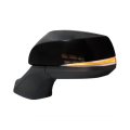 Door Mirror For Toyota Highlander 2020 2021 2022 Driver Side Power Glass Heated Foldaway Textured Black Paint To Match Hybrid 