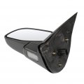 Ocpty Black Left Side Mirror Fit For 2002 Mercury Mountaineer Textured Glass Puddle Lamp Manual Folding