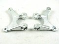 1928-1934 Steel Batwing Radius Rod Axle Brackets Natural Finish C22615z 
