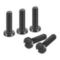 Black Oxide Slotted Button Head Screws 10pcs 6-48 X 1 2 Carbon Steel Machine Screw For Furniture And Electrical Components 