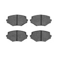 Disc Brake Pads For Mazda Miata 1994 1995 1996 1997 Front Low Metallic Friction Material 2 25 Inner Height 4 34 In Width 