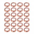 12 Pack M12 Copper Oil Drain Plug Gasket Crush Washers Seal Replacement For 11026-01m02 Nissan Rogue Sentra Xterra Altima 