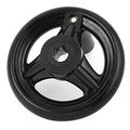 Uxcell Milling Machine 4 Inch Diameter Black Hand Wheel W Revolving Handle