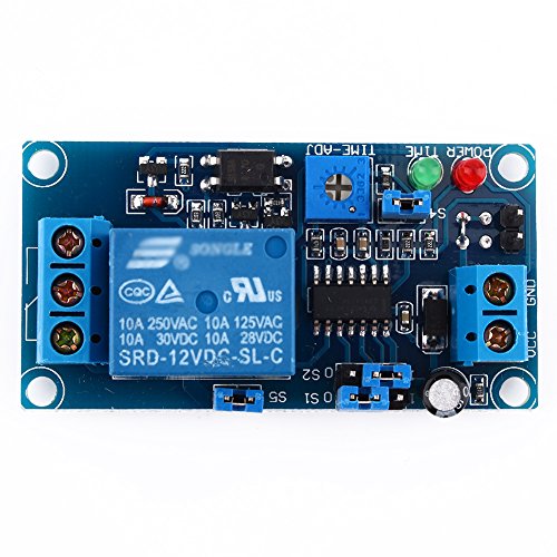 Fine Dc 5v 12v Delay Relay With Timer Turn On Off Switch Module
